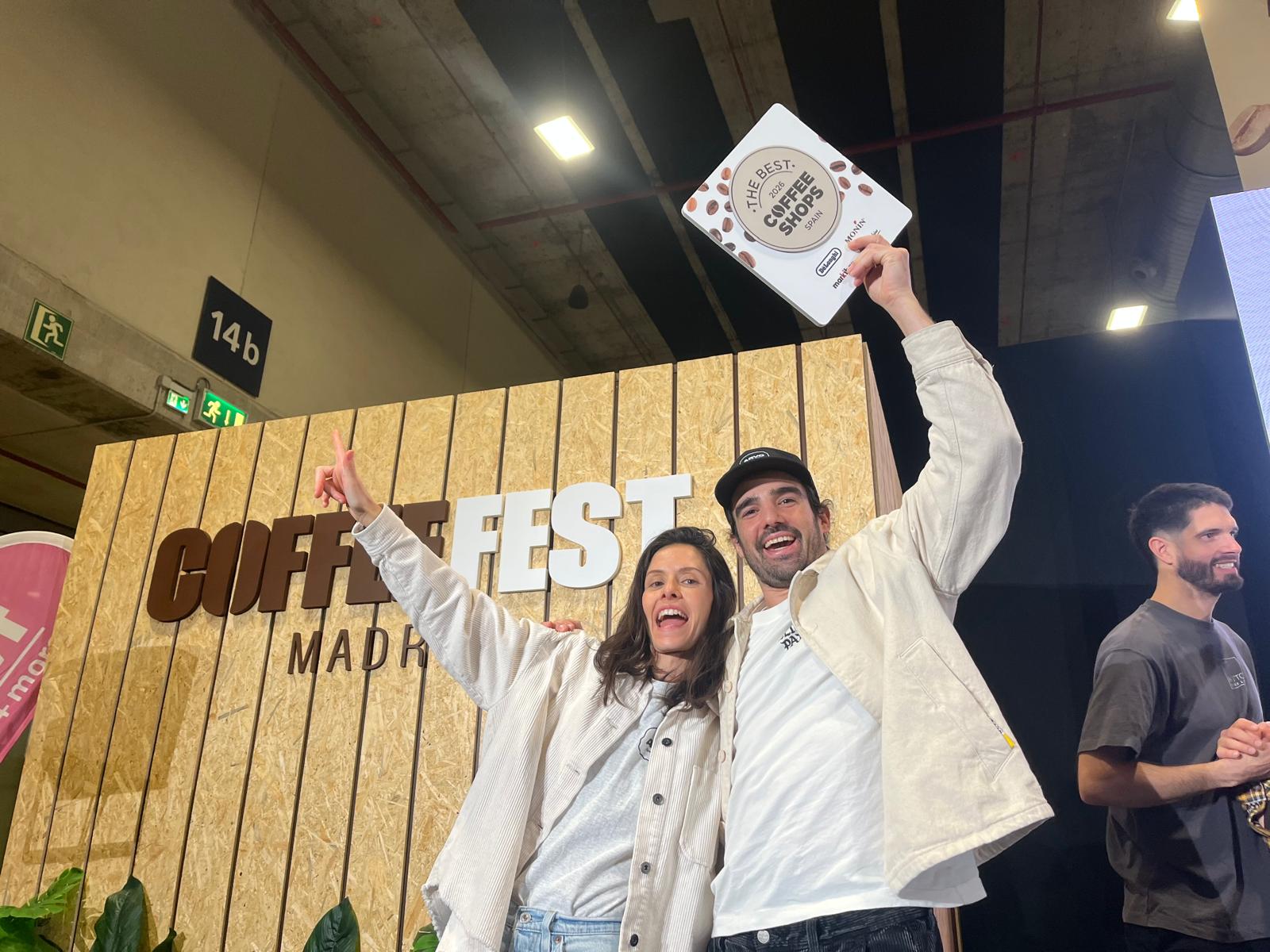 ARVO premio mejor cafetería España 2026 CoffeeFest Madrid