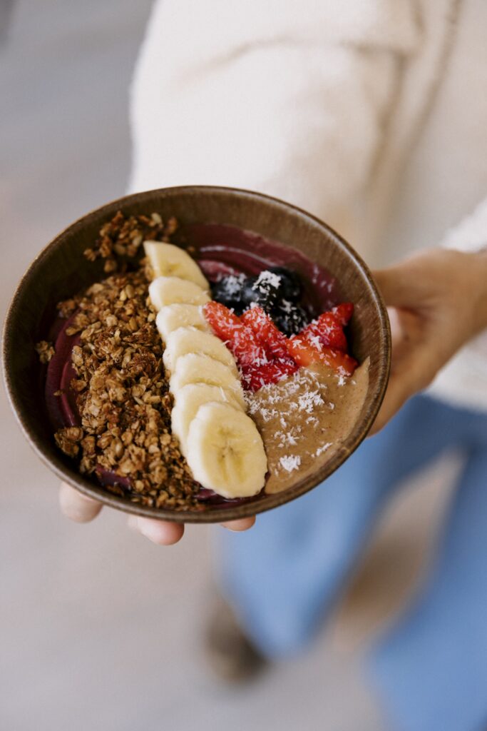 Bowl de açaí en ARVO Bilbao
